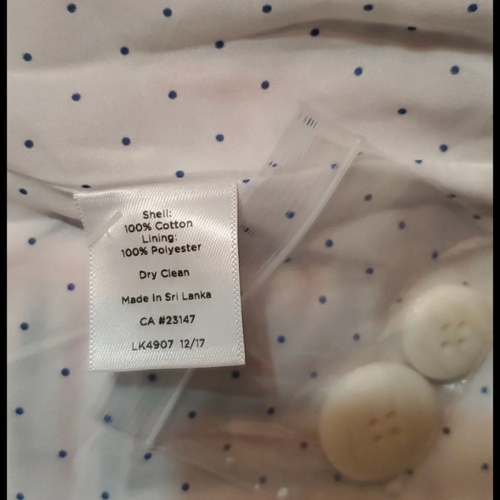 NWT Talbots Seersucker Red, White, Blue Blazer - Picture 6 of 9